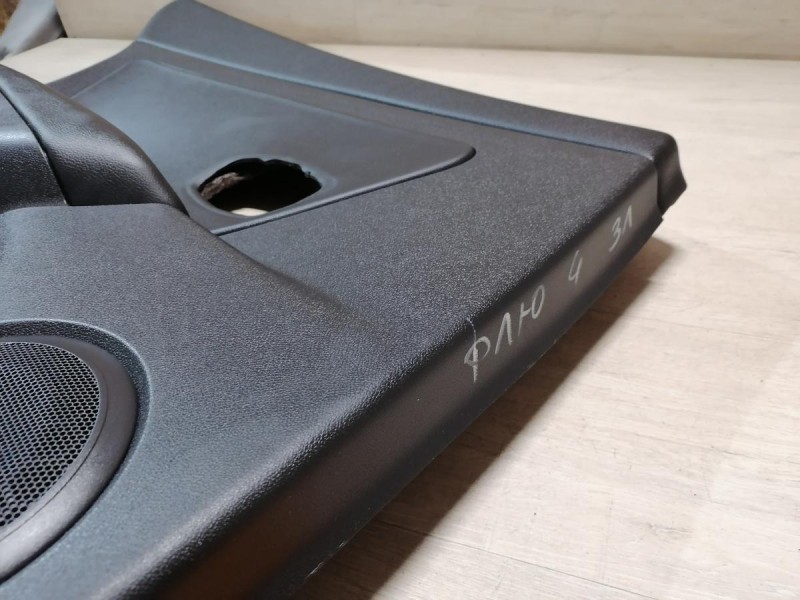 Fluence №4 обшивка двери задняя левая правая со шторками к-кт деф