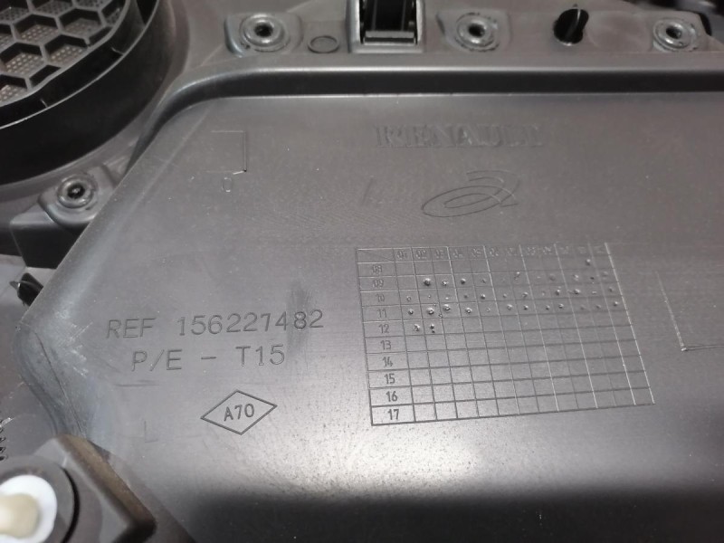 Fluence №4 обшивка двери задняя левая правая со шторками к-кт деф