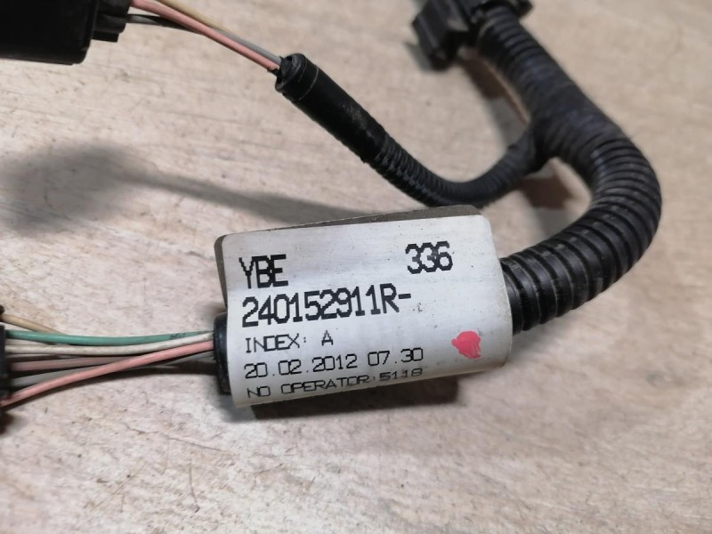 Fluence №4 проводка заднего бампера под парктроники