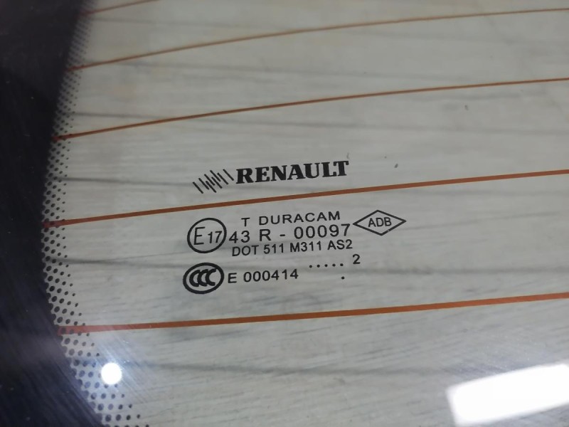 Fluence №4 стекло заднее 12