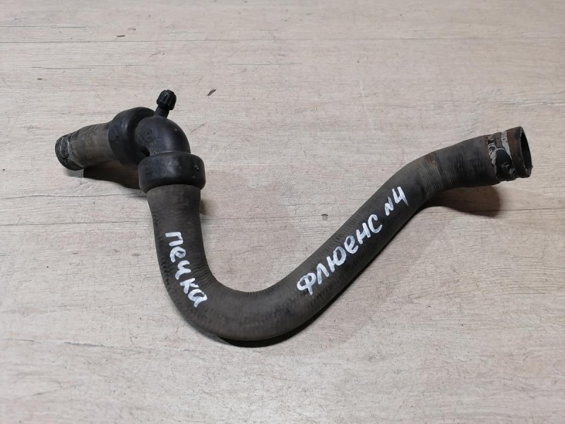 Fluence №4 патрубок печки с клапаном