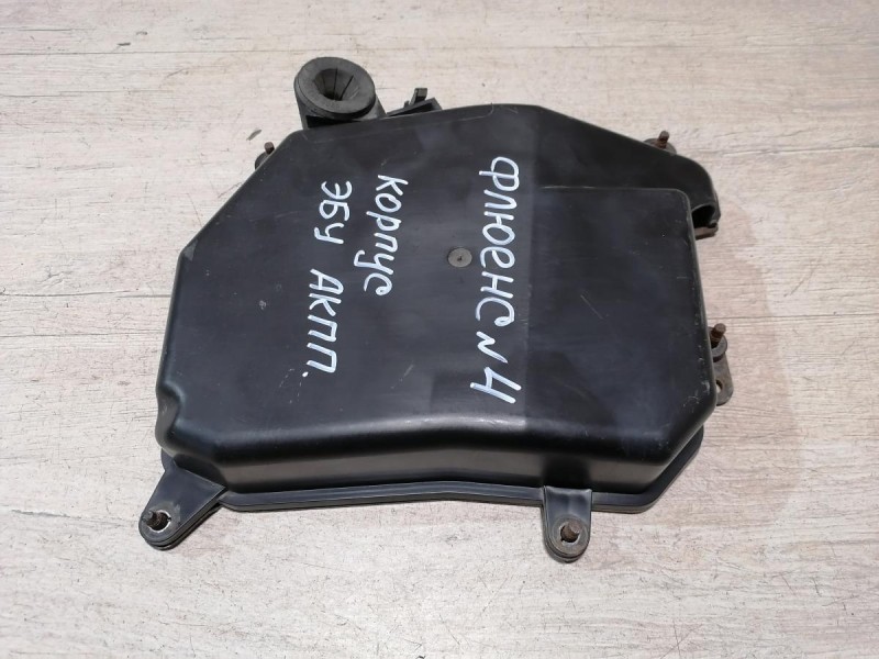 Fluence №4 корпус ЭБУ АКПП кронштейн защитный кожух