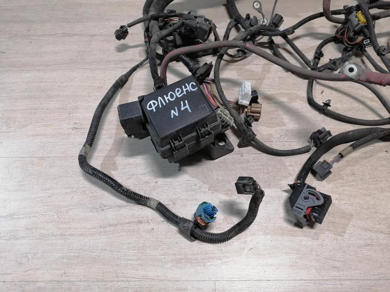 Fluence №4 проводка двигателя M4R