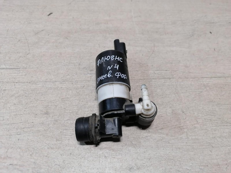Fluence №4 моторчик омывателя фар насос