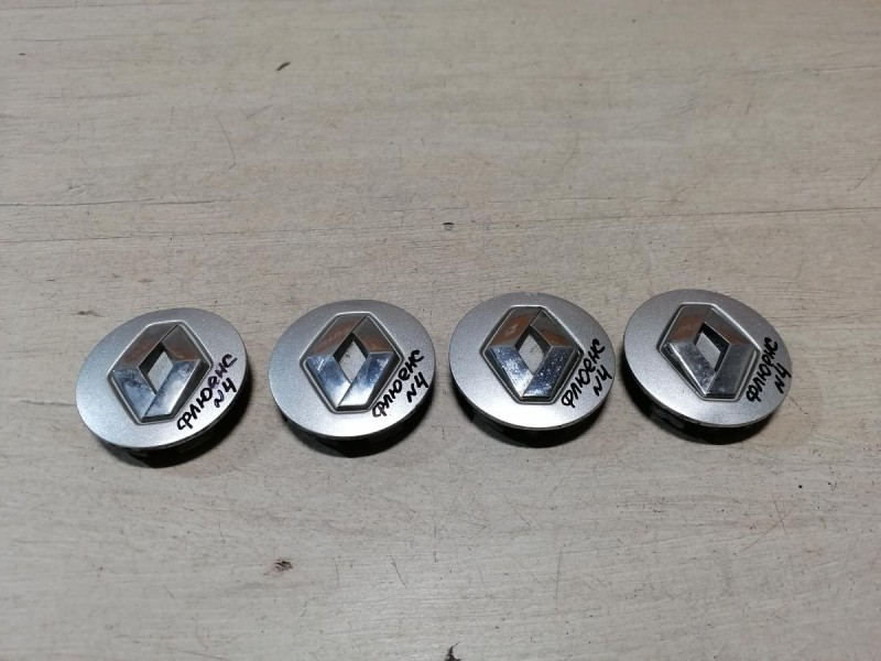 Fluence №4 колпачки ступичные на литые диски к-кт