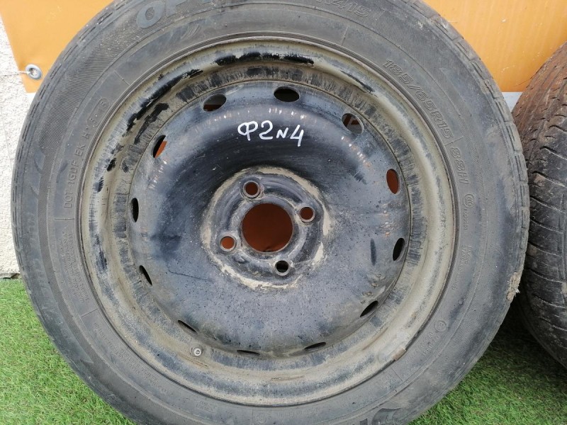 Logan ф2 №4 диск колесный R15 штамповка