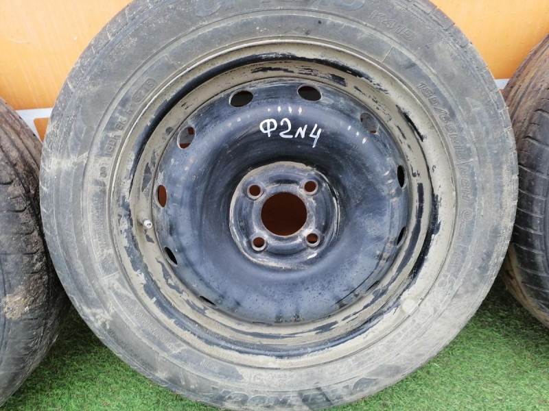 Logan ф2 №4 диск колесный R15 штамповка