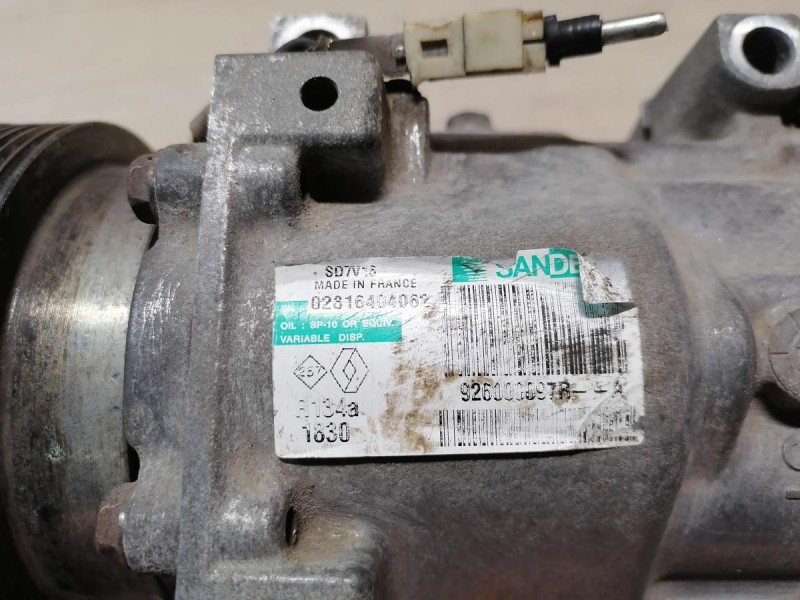 Logan ф2 №4 компрессор кондиционера