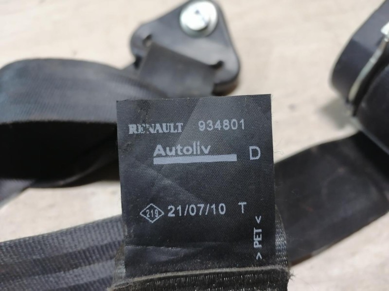 Logan ф2 №4 ремень безопасности передний правый