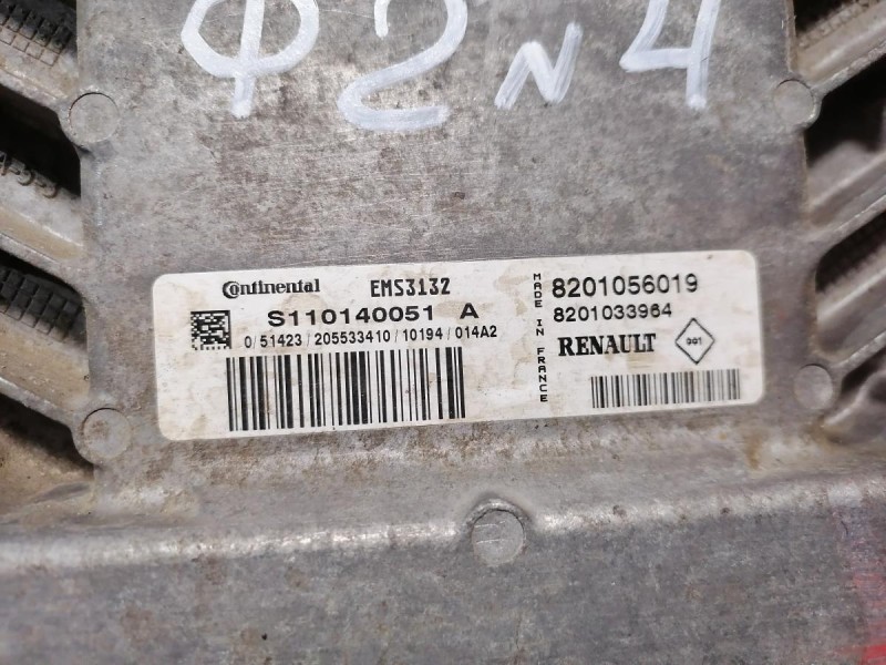 Logan ф2 №4  блок управления двигателем эбу мозги блок комфорта чипы