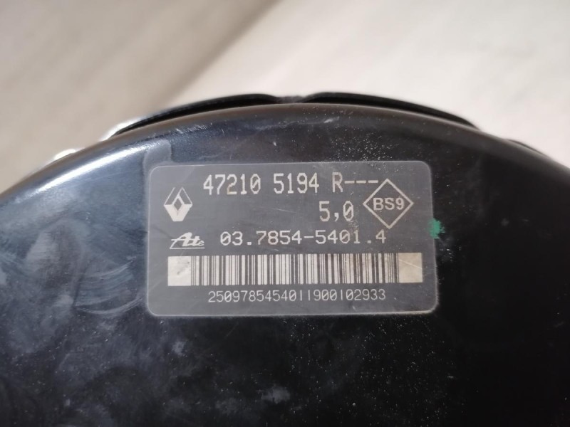 Logan ф2 №4 усилитель тормозов вакуумный