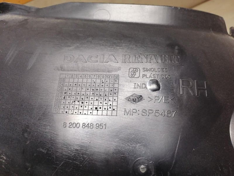 Logan ф2 №4 локер задний правый