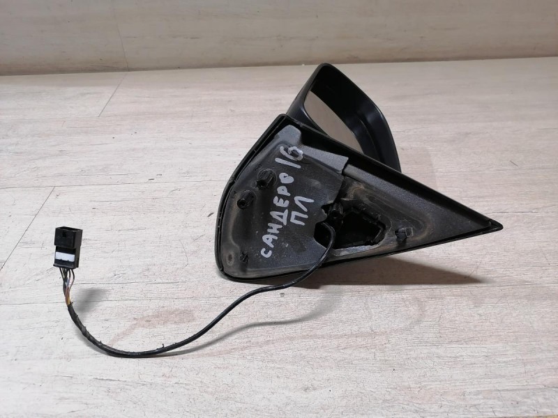 Sandero №16 зеркало левое эл деф