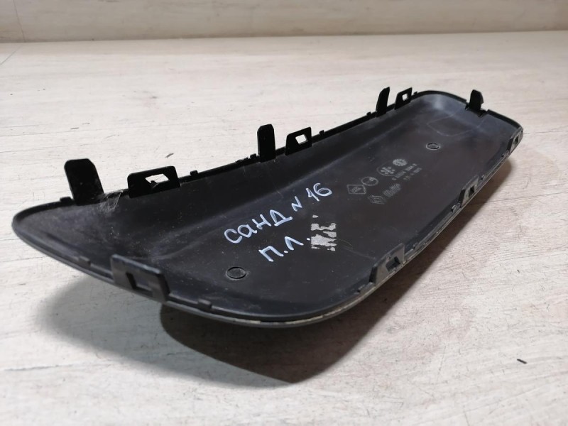 Sandero №16 накладка переднего бампера левая