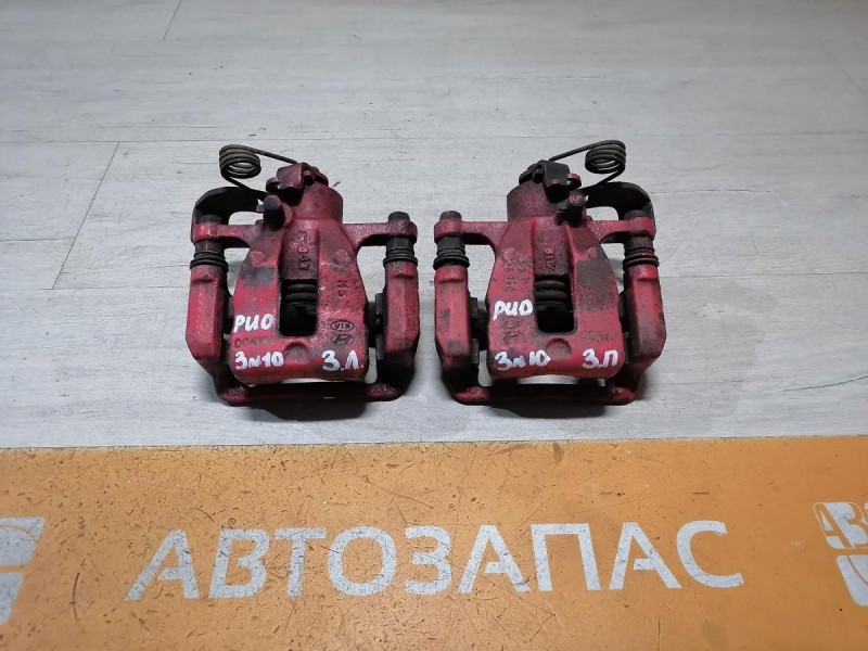 Rio 3 №10 суппорт задний левый правый к-кт