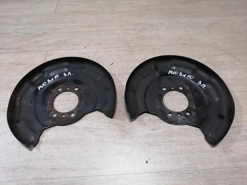 Rio 3 №10 кожух пыльник заднего тормозного диска левый правый к-кт