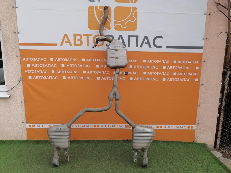 Audi A6 C7 глушитель основной резонатор