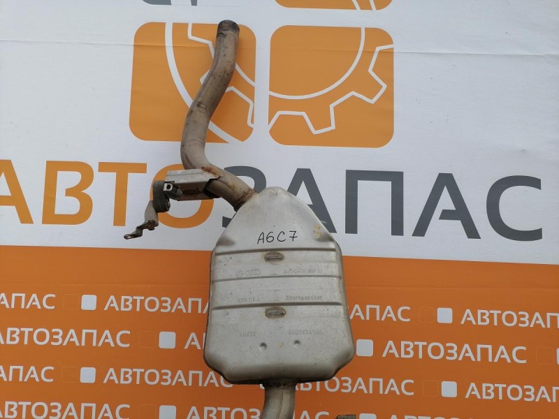 Audi A6 C7 глушитель основной резонатор