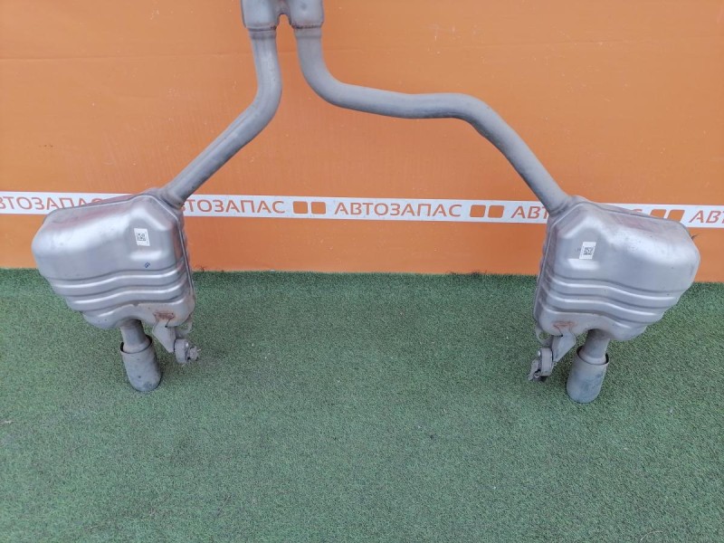 Audi A6 C7 глушитель основной резонатор