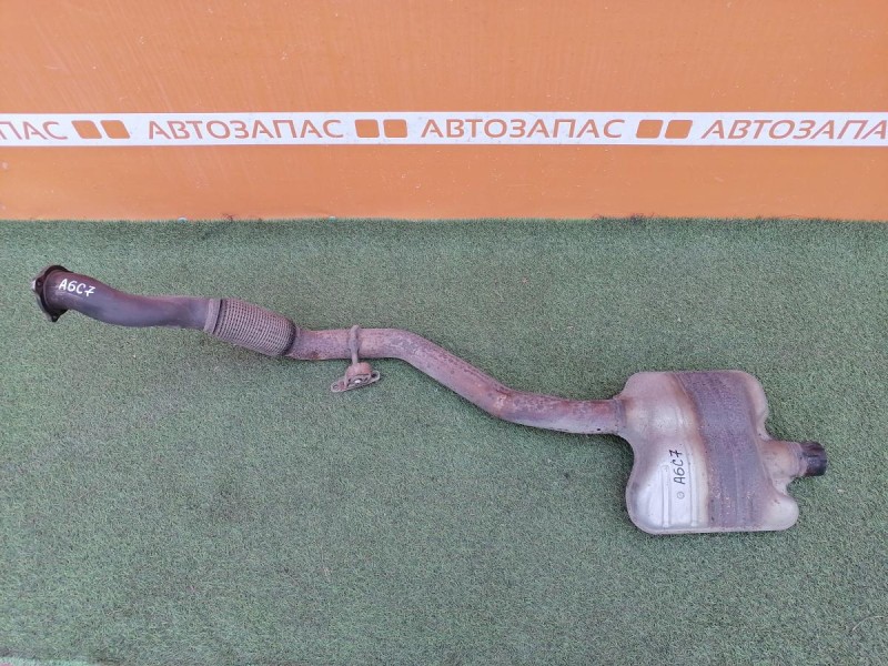 Audi A6 C7 глушитель передняя часть гофра