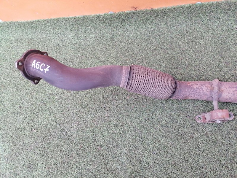Audi A6 C7 глушитель передняя часть гофра