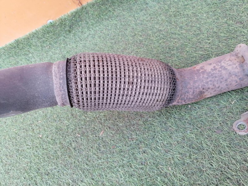 Audi A6 C7 глушитель передняя часть гофра