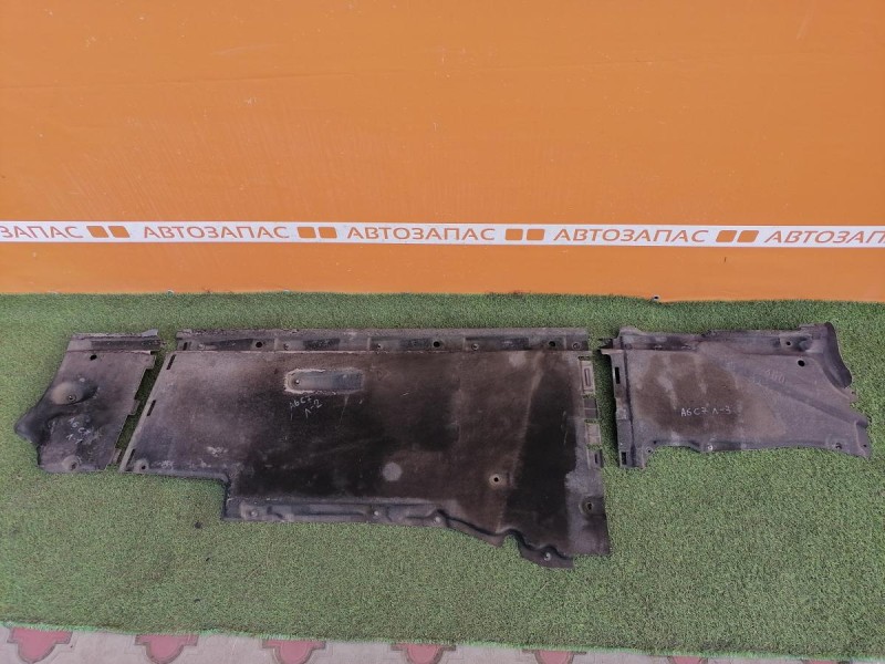 Audi A6 C7 защита днища антигравийная левая к-кт