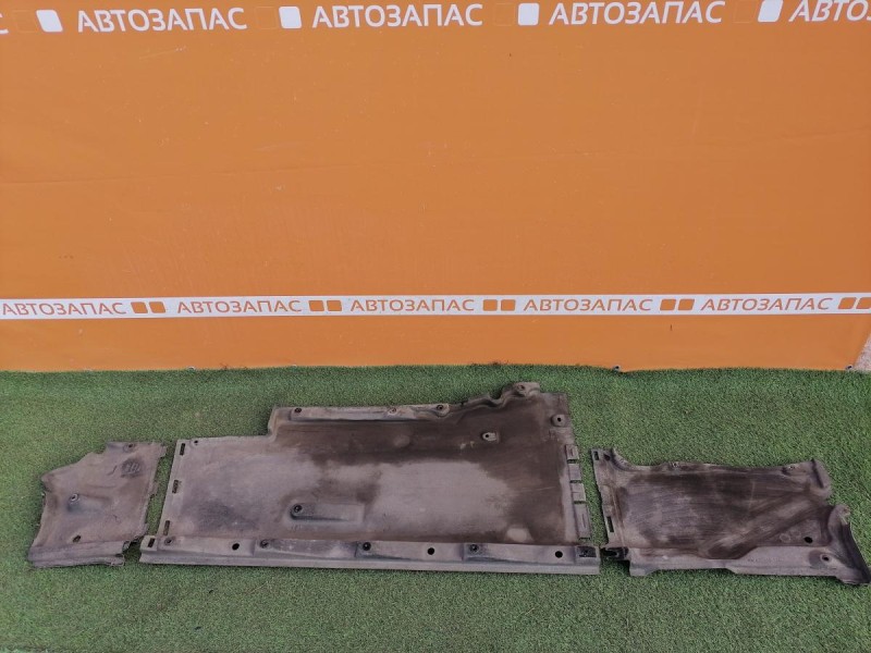 Audi A6 C7 защита днища антигравийная левая к-кт