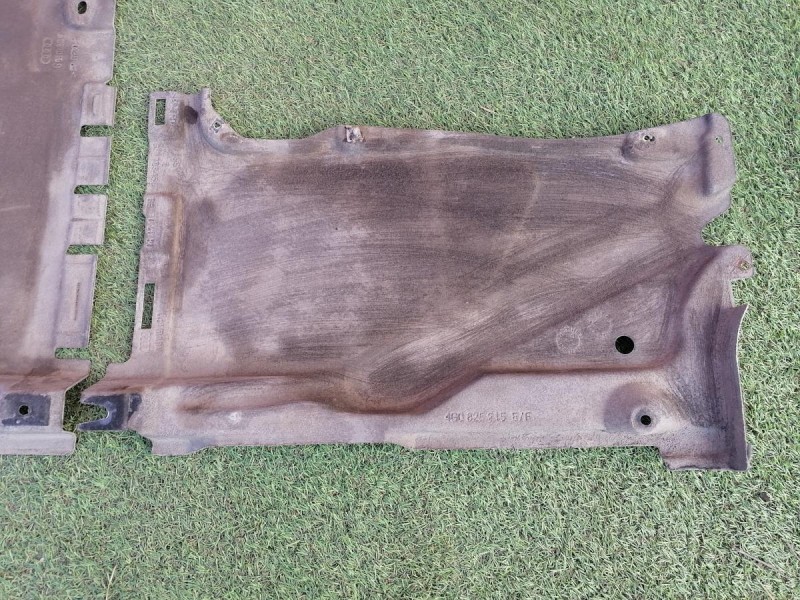 Audi A6 C7 защита днища антигравийная левая к-кт