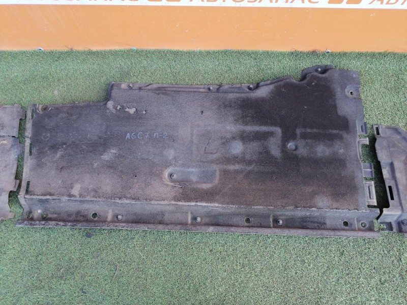 Audi A6 C7 защита днища антигравийная правая к-кт деф