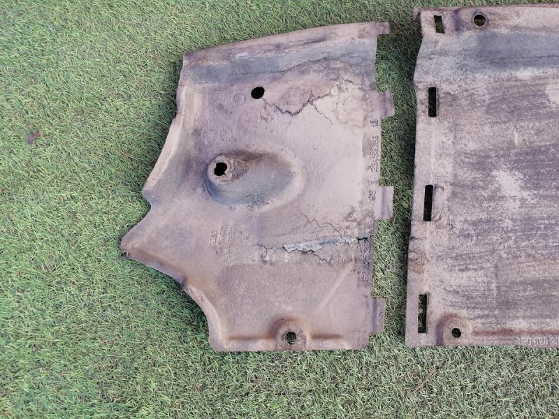 Audi A6 C7 защита днища антигравийная правая к-кт деф