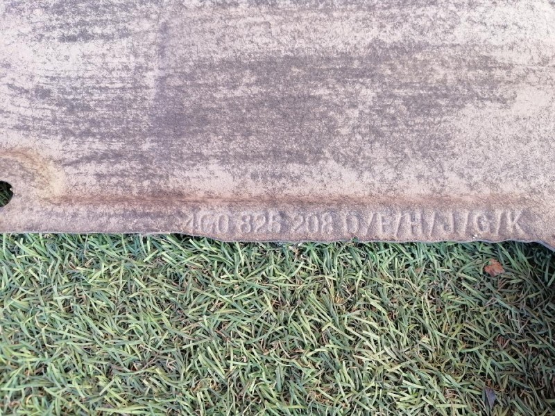 Audi A6 C7 защита днища антигравийная правая к-кт деф