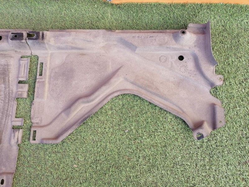 Audi A6 C7 защита днища антигравийная правая к-кт деф