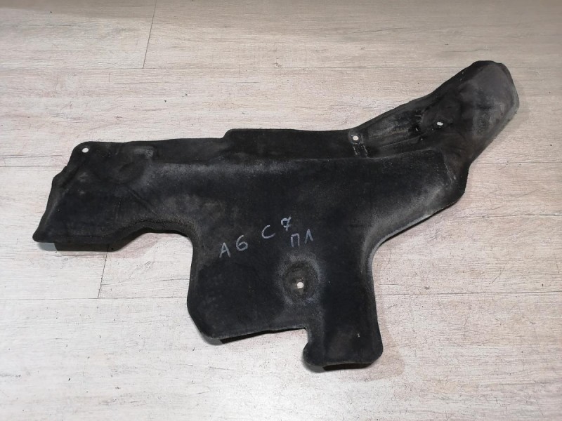 Audi A6 C7 шумоизоляция моторного щита двигателя