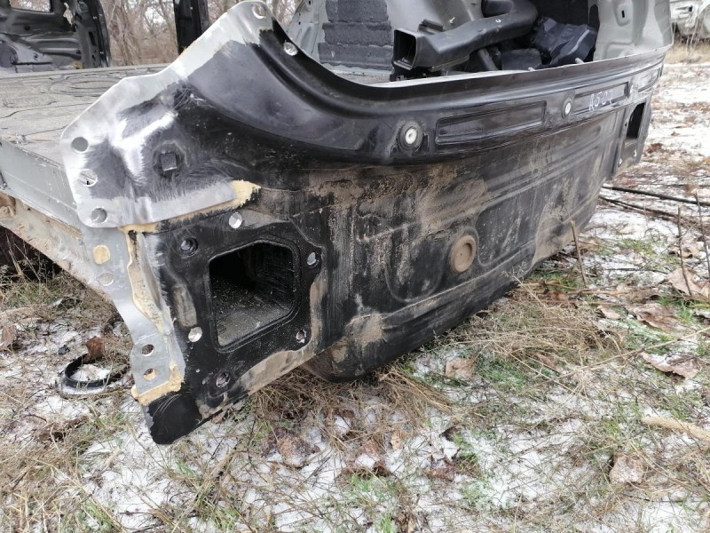 Audi A6 C7 панель задняя ниша под запаску