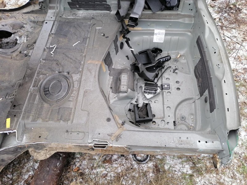 Audi A6 C7 панель задняя ниша под запаску