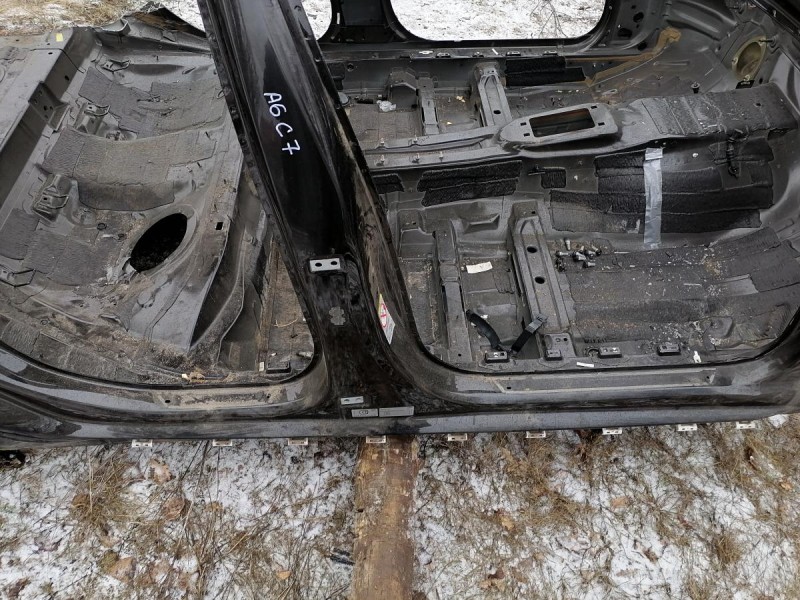 Audi A6 C7 порог правый деф