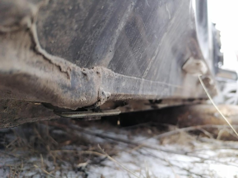 Audi A6 C7 порог правый деф