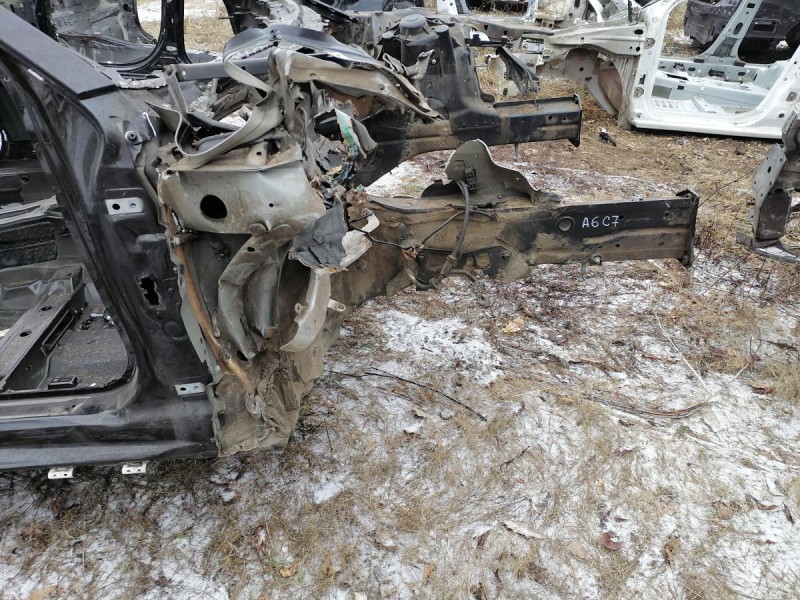 Audi A6 C7 лонжерон правый передняя часть