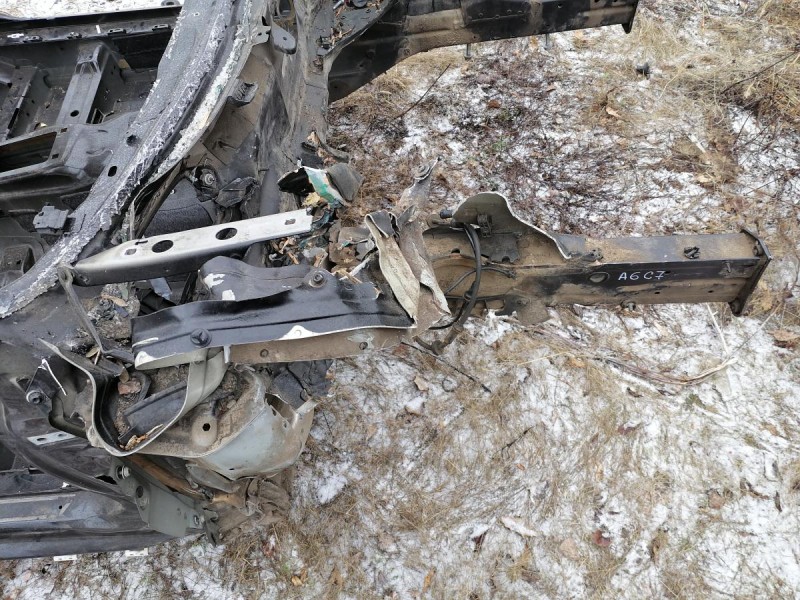 Audi A6 C7 лонжерон правый передняя часть