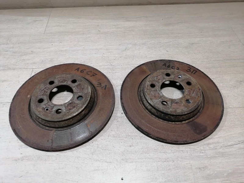 Audi A6 C7 диск тормозной задний к-кт