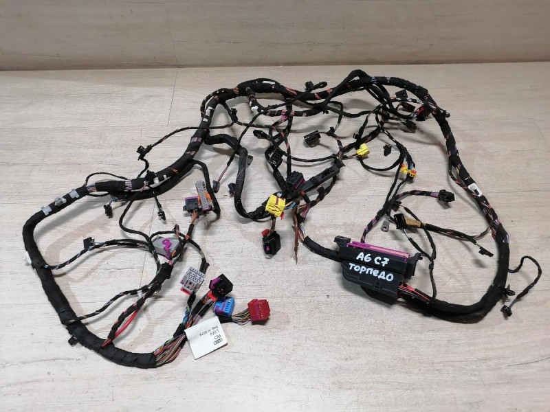 Audi A6 C7 проводка торпедо