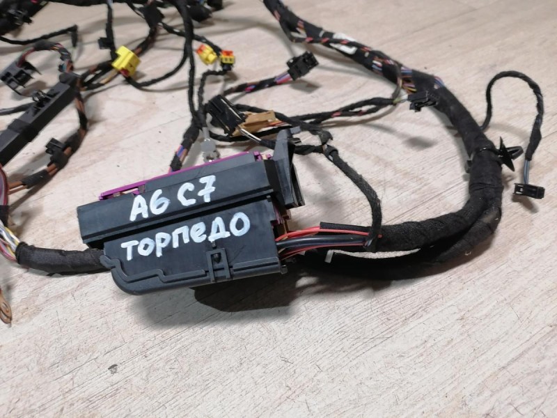 Audi A6 C7 проводка торпедо