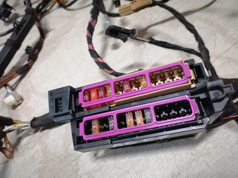 Audi A6 C7 проводка торпедо