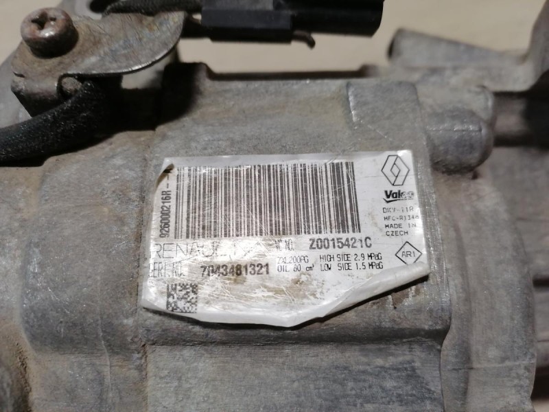 Sandero №18 компрессор кондиционера H4M