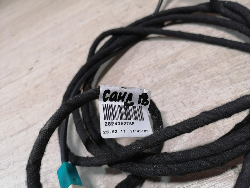 Sandero №18 проводка антенны