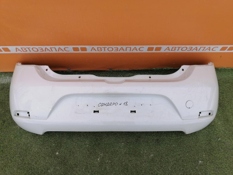 Sandero №18 бампер задний деф