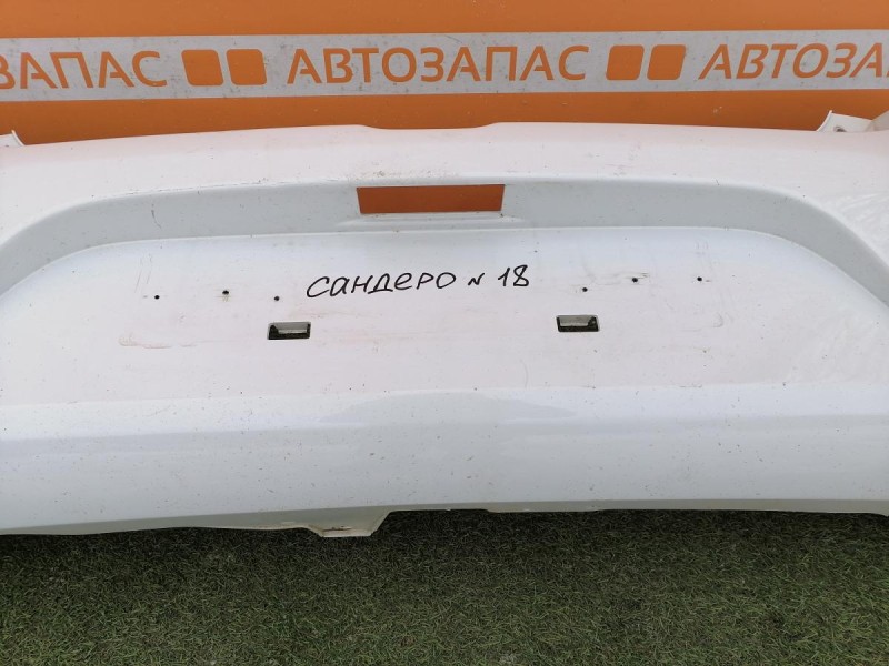 Sandero №18 бампер задний деф