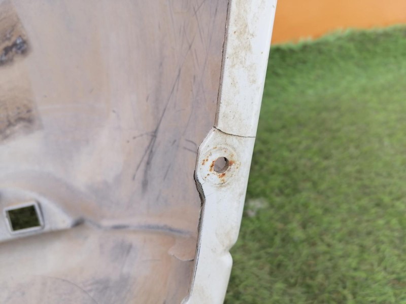 Sandero №18 бампер задний деф