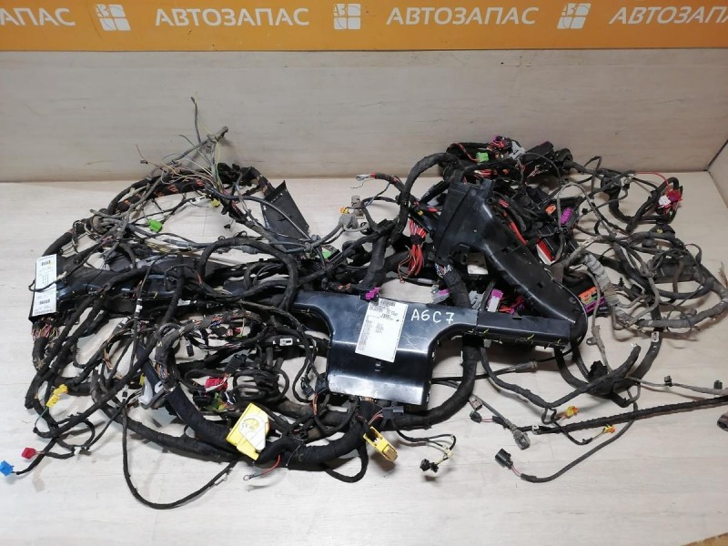 Audi A6 C7 проводка салона деф